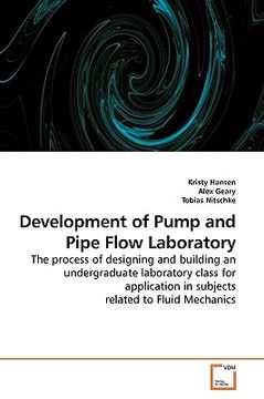 portada development of pump and pipe flow laboratory