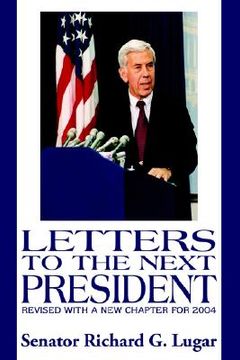 portada letters to the next president (en Inglés)
