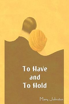 portada to have and to hold (en Inglés)