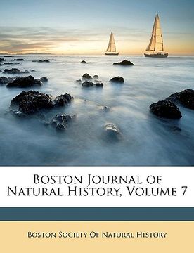 portada boston journal of natural history, volume 7 (en Inglés)