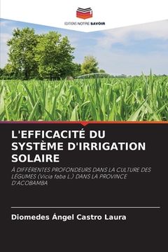 portada L'Efficacité Du Système d'Irrigation Solaire (in French)
