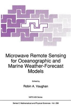 portada Microwave Remote Sensing for Oceanographic and Marine Weather-Forecast Models (en Inglés)