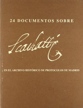 portada 24 Documentos de Scarlatti en (in Spanish)