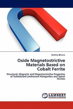 portada oxide magnetostrictive materials based on cobalt ferrite (en Inglés)