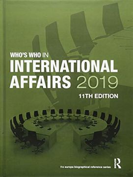 portada Who's Who in International Affairs 2019 (in English)