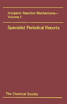 portada Inorganic Reaction Mechanisms: Volume 1: A Review of Chemical Literature: V. 1 (Specialist Periodical Reports) 