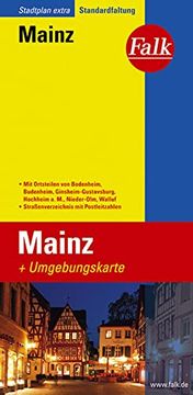 portada Falk Stadtplan Extra Standardfaltung Mainz (en Alemán)