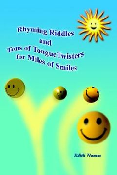 portada ryhming riddles and tons of tongue twisters for miles of smiles