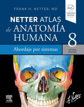 portada Netter. Atlas de Anatomia Humana. Abordaje por Sistemas (8ª Ed. )