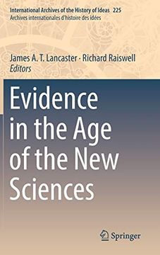 portada Evidence in the age of the new Sciences (International Archives of the History of Ideas Archives Internationales D'histoire des Idées) 