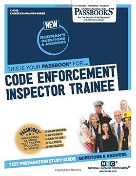 portada Code Enforcement Inspector Trainee (en Inglés)