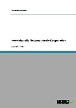 portada Interkulturelle / internationale Kooperation (German Edition)