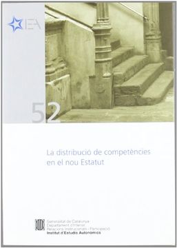 portada Distribució de Competències en el nou Estatut. Seminari (en Catalá)