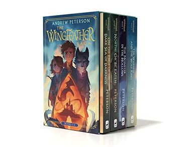 portada Wingfeather Saga Boxed Set: On the Edge of the Dark sea of Darkness; North! Or be Eaten; The Monster in the Hollows; The Warden and the Wolf King (The Wingfeather Saga) (in English)