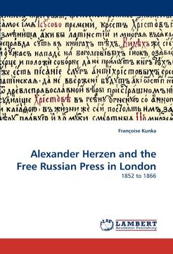 portada Alexander Herzen and the Free Russian Press in London (en Inglés)