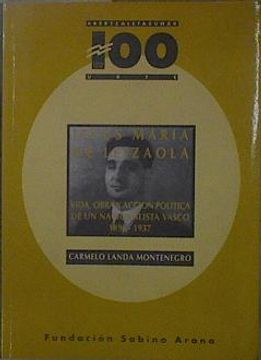 portada Jesús María Leizaola. Vida, Obra y Acción Política de un Nacionalista Vasco (1896- 1937).