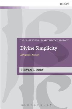 portada Divine Simplicity: A Dogmatic Account (en Inglés)