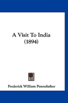portada a visit to india (1894) (in English)