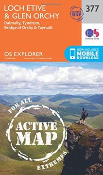 portada Loch Etive and Glen Orchy 1 : 25 000 (OS Explorer Active Map)