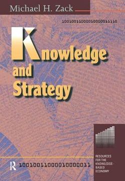 portada Knowledge and Strategy (in English)