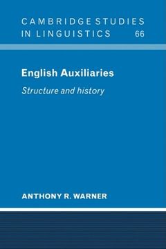 portada English Auxiliaries: Structure and History (Cambridge Studies in Linguistics) (in English)