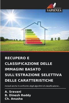 portada Recupero E Classificazione Delle Immagini Basato Sull'estrazione Selettiva Delle Caratteristiche (in Italian)