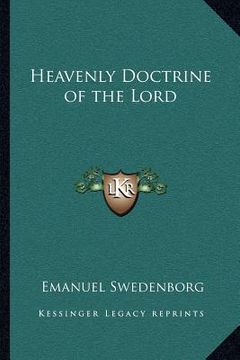 portada heavenly doctrine of the lord (in English)