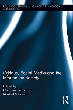 portada Critique, Social Media and the Information Society (en Inglés)