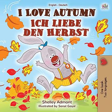 portada I Love Autumn (English German Bilingual Book) (English German Bilingual Collection) (en Alemán)