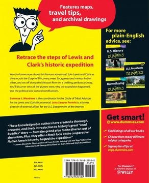 portada Lewis & Clark for Dummies (en Inglés)