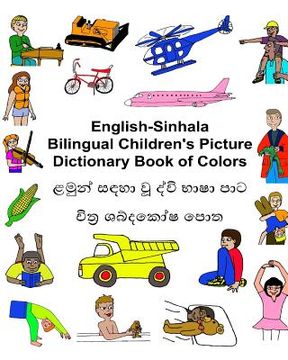portada English-Sinhala Bilingual Children's Picture Dictionary Book of Colors (en Inglés)