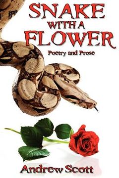 portada snake with a flower (en Inglés)