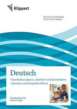 portada Geschichten Planen | Sprechen und Gespräche Führen Grundschule 3-4. Kopiervorlagen (3. Und 4. Klasse) (en Alemán)