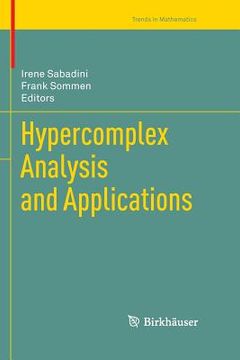portada Hypercomplex Analysis and Applications (en Inglés)