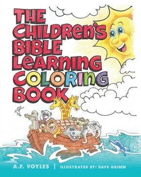 portada The Children's Bible Learning Coloring Book (en Inglés)