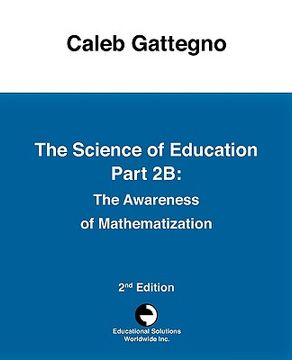 portada the science of education part 2b: the awareness of mathematization (in English)