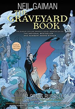 portada The Graveyard Book Graphic Novel Single Volume (en Inglés)