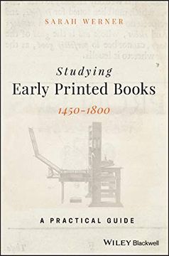 portada Studying Early Printed Books, 1450-1800: A Practical Guide (in English)