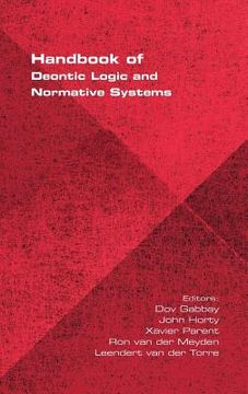 portada Handbook of Deontic Logic and Normative Systems (in English)