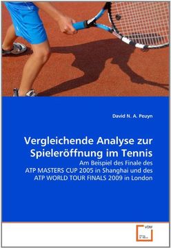 portada Vergleichende Analyse zur Spieleröffnung im Tennis