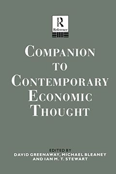 portada Companion to Contemporary Economic Thought (Routledge Companion Encyclopedias) (in English)