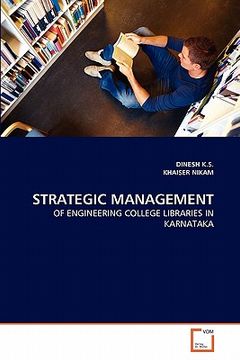 portada strategic management (en Inglés)