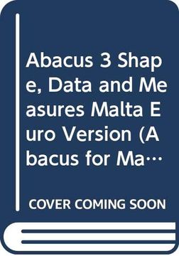 portada Abacus 3 Shape, Data and Measures Malta Euro Version (en Inglés)