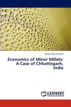 portada economics of minor millets: a case of chhattisgarh, india (en Inglés)