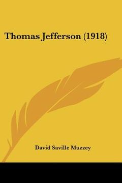 portada thomas jefferson (1918) (en Inglés)