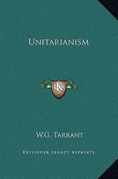 portada unitarianism (en Inglés)