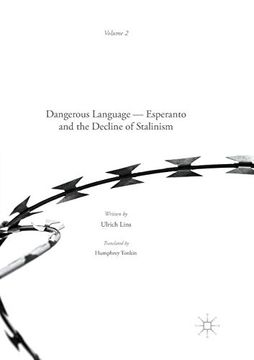 portada Dangerous Language ― Esperanto and the Decline of Stalinism 