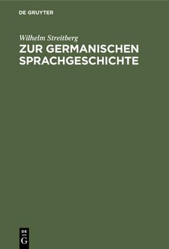portada Zur Germanischen Sprachgeschichte (en Alemán)
