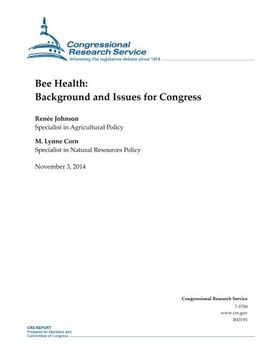 portada Bee Health: Background and Issues for Congress (CRS Reports)