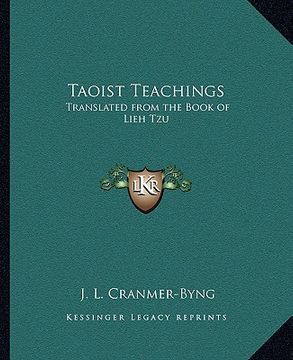 portada taoist teachings: translated from the book of lieh tzu